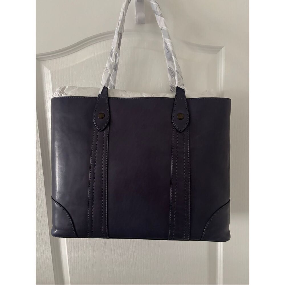 NWT Frye Melissa Washed Leather Shopper Bag - Picture 6 of 7